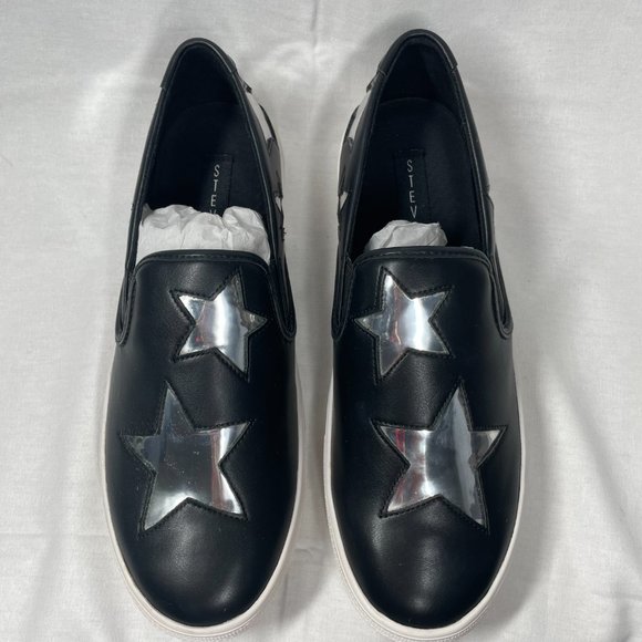 Steven By Steve Madden Giggy Slip-on Star Sneakers - Picture 1 of 12